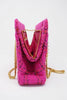 Vintage Chanel F/W 1996 Pink Tweed Bag 