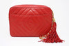 Vintage Chanel Red Camera Bag 