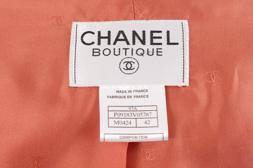 Chanel 00A Jacket Brick Camel 42 / 8 – Mightychic