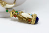 Rare Vintage 70's KENNETH LANE Amulet Charm Necklace