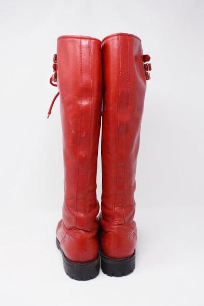 Rare Iconic Vintage CHANEL F/W 1992 Combat Boots