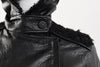 Rare CHANEL F/W 2012 Leather & Tweed Coat
