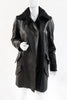 Rare CHANEL F/W 2012 Leather & Tweed Coat