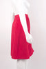 Vintage 70's BONNIE CASHIN Magenta Suede Skirt
