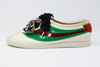 GUCCI Patent Leather Falacer WebJeweled Sneakers