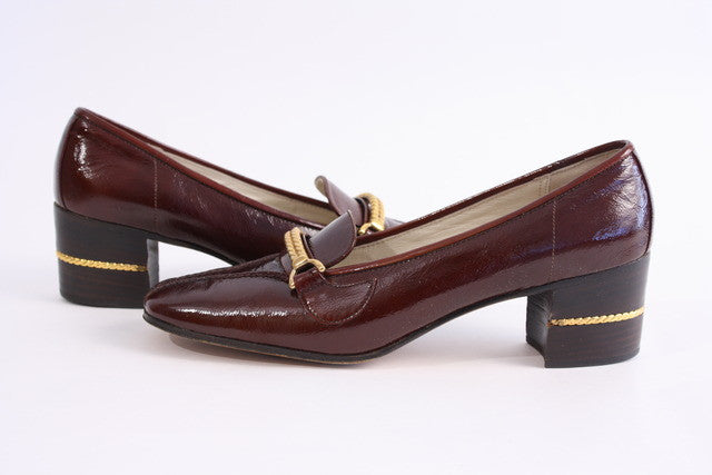 Gucci Brown Suede Alyssa High Heel Loafers Size 5.5/36 | Yoogi's Closet