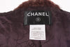 CHANEL Fall 2005 Tweed Jacket With Fur Trim