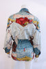 Vintage Hermes Kachina Christopher Columbus Silk Jacket 