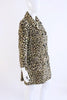 vintage 60's faux leopard coat 