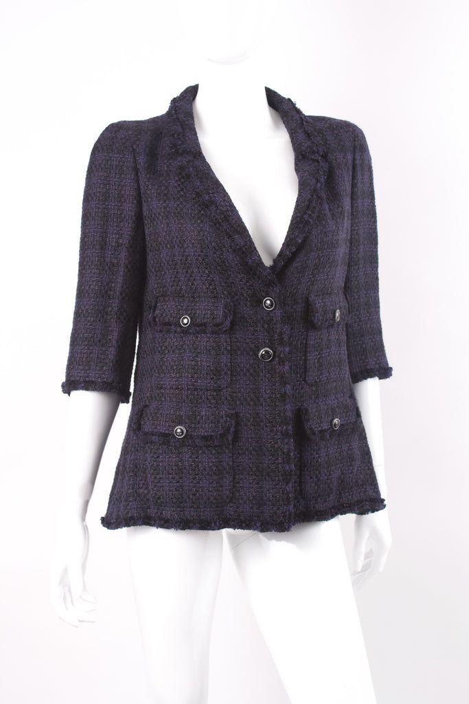 Rare CHANEL Spring 2007 Tweed Jacket at Rice and Beans Vintage