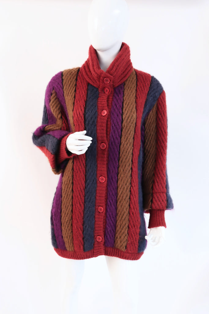 Vintage Louis Feraud Cropped Wool Jacket 