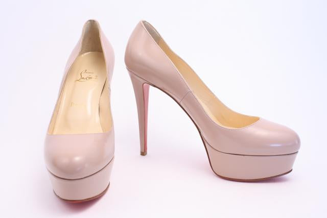 Christian Louboutin, Shoes, Christian Louboutin Pink Bianca Spike Heels