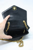 Rare Vintage CHANEL Shantung Silk Flap Bag