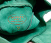 Vintage HERMES Green Suede Opera Gloves