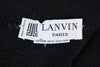 Vintage 70's Lanvin Shawl Scarf Logo