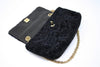 Rare Vintage CHANEL Astrakhan Fur Flap Bag