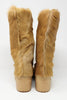 Vintage 70's LA MONDIALE Fur Boots