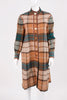 Rare Vintage 70's GUCCI Plaid Coat or Dress