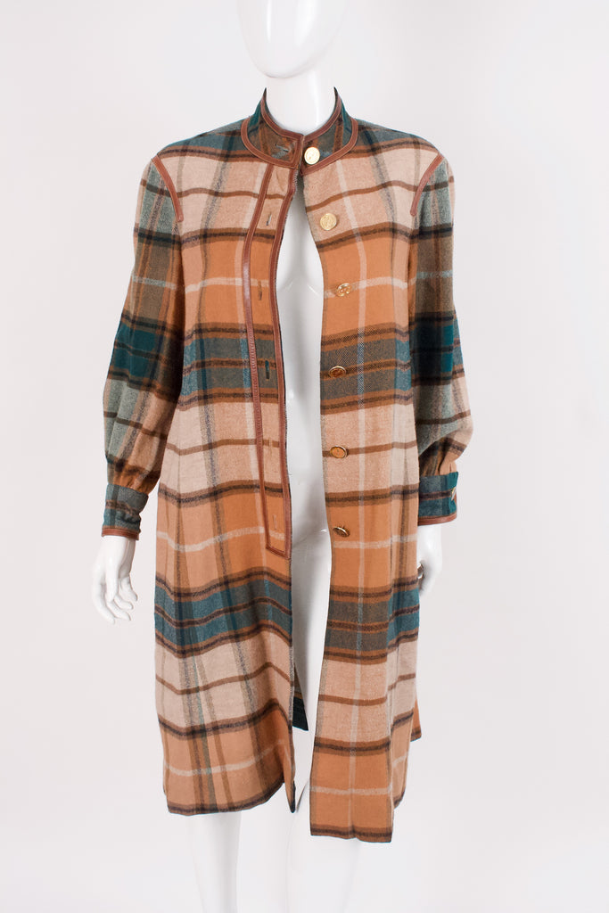 Rare Vintage 70's GUCCI Plaid Coat or Dress