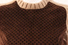 Rare Vintage 70's GUCCI Logo Suede & Alpaca Sweater