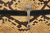 Vintage 70's python large bag brief case