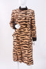 Vintage 60's Velvet Tiger Coat