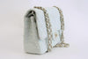 Vintage Chanel Boucle Double Flap Handbag 