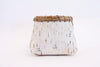 Vintage birch wood basket sweet grass 