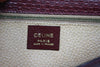 Vintage CELINE Embossed Leather Clutch