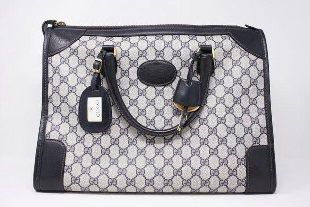 GUCCI Monogram Large Original Tote Tan With Pouch, Like Neverfull at  1stDibs