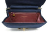 Vintage CHANEL Navy Jersey Flap Bag or Clutch