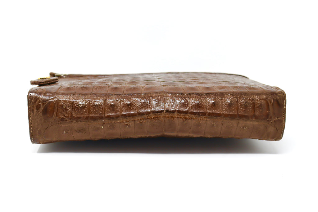 Rare Vintage CHANEL Crocodile Handbag at Rice and Beans Vintage