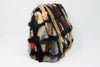 Rare Vintage CHANEL 01A Multicolor Mink Fur Maxi Flap Bag