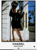 Vintage 80's CHANEL Black Cotton Dress