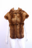 Vintage brown fur stole