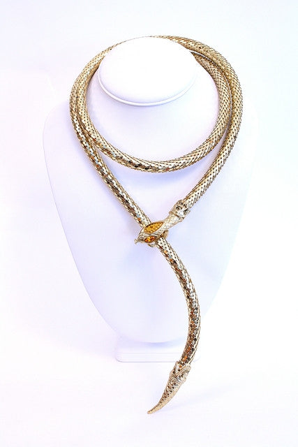 Vintage Whiting & Davis Gold Belt or Necklace