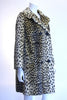 Vintage 60's Faux Leopard Fur Coat