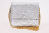 Vintage Chanel Silver mini Bag