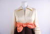 Vintage 60's MOLLIE PARNIS Satin Mini Dress