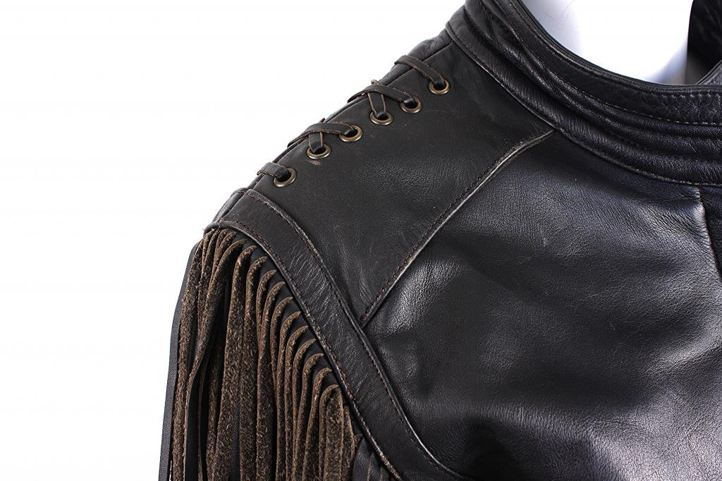 Vintage HARLEY DAVIDSON Fringed Leather Jacket at Rice and Beans