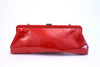 STUART WEITZMAN Red Patent Leather Handbag