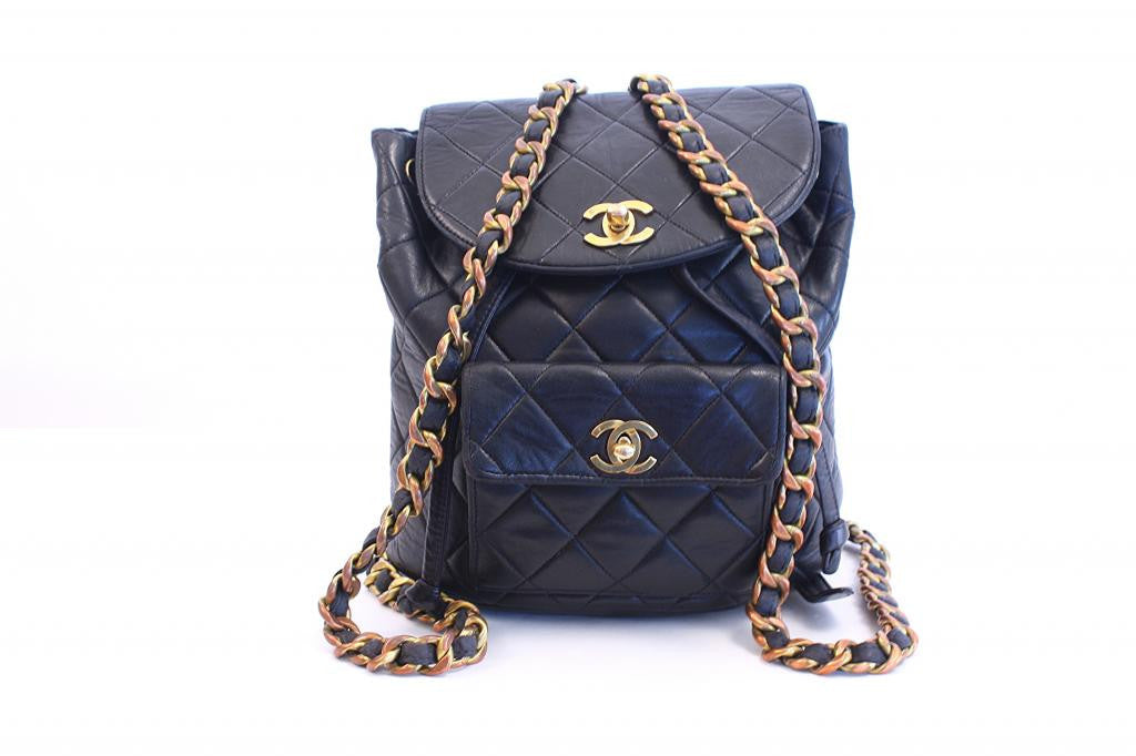 Vintage CHANEL Backpack at Rice and Beans Vintage