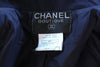 Vintage Chanel navy jacket 