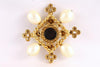 Vintage Gripoix Brooch Attributed to Chanel 