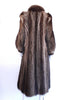 Vintage Raccoon Fur Full Length Coat