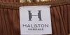 Halston Gold Metallic Top 