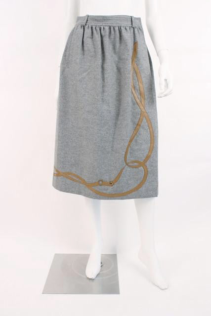 Vintage Gucci Equestrian Skirt