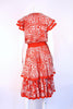 Vintage 70's Diane Fres Silk Dress 