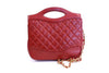 Vintage Red Chanel Bag 