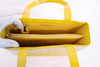 Vintage Chanel Yellow Tote Bag 